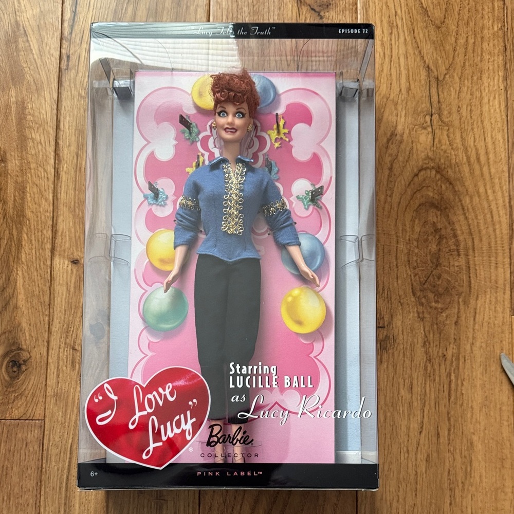 I Love Lucy Episode 72 Pink Label Barbie